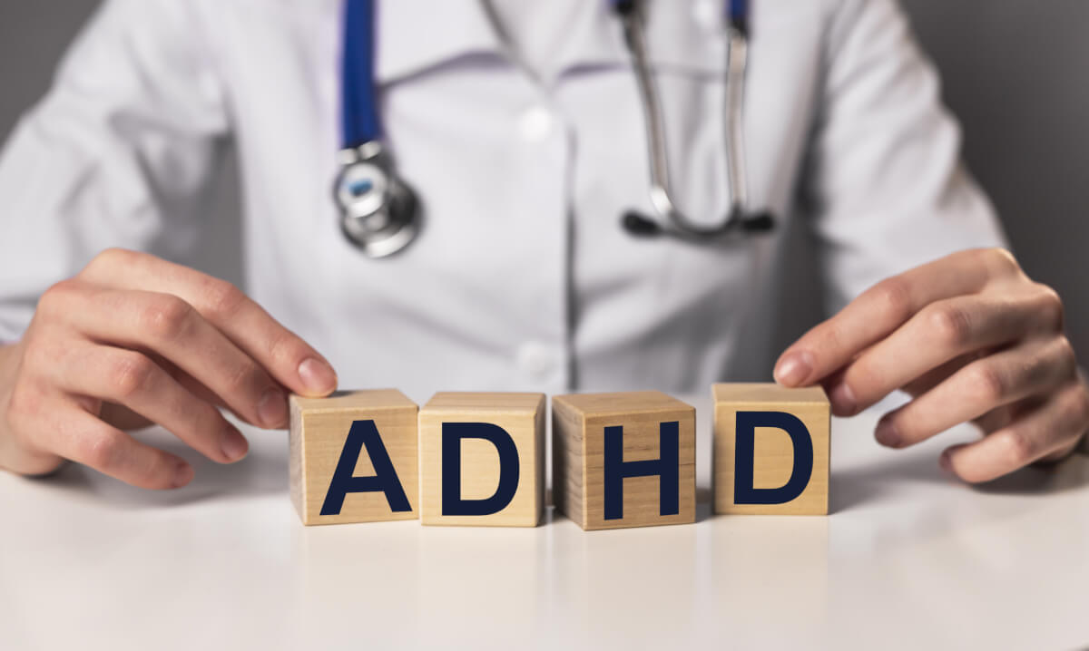 ADHD letters and a doctor