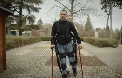 TWIN has been designed to allow individuals with reduced or even absent motor abilities in the lower limbs, such as in cases of complete spinal cord injuries, to maintain an upright position, walk with the assistance of crutches or walkers (as the exoskeleton is not self-balancing), and to stand up and sit down